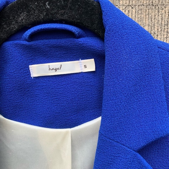 Cobalt Blue Fitted Blazer - Picture 2 of 3